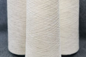 Технология получения высокономерной льносодержащей пряжи